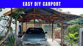 CARPORT DIY (EASY STEPS) by Smart Hacks
