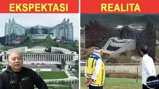 EKSPEKTASI VS REALITA ISTANA GARUDA IKN! ini Alasan Kenapa Istana Garuda IKN di Buat Hitam Berkarat