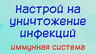 Настрой на уничтожение инфекций -  иммунная система
