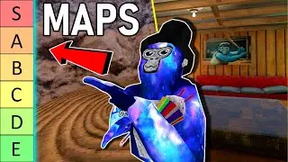 The ULTIMATE Gorilla Tag VR Map TIER LIST