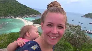 Wahnsinns Aussicht auf Ko Nang Yuan und Minigolf