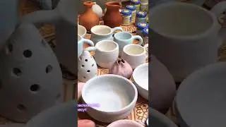 🍯ОБЖИГ «Раку» Подготовка / Волшебство Керамики