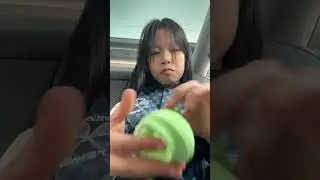 Mini clay ASMR in the car