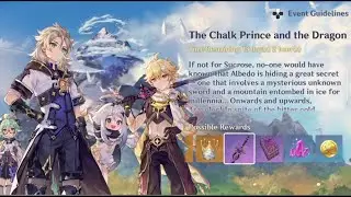 Genshin Impact: The Chalk Prince and the Dragon event Act 1- 02