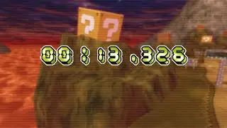 [MKWii TAS] Grumble Volcano (Glitch) - 13.326