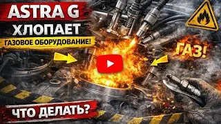 Astra G Хлопает газовое оборудования Что делать