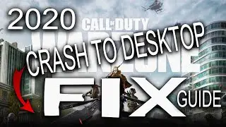 HOW TO FIX COD MODERN WARFARE FROM CRASHING 2020 JULY (WORKING) SOLUTION
