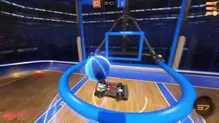 Rocket League freestyle #5 (Hoops)