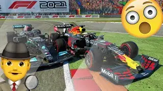Do F1 2021 online drivers leave more space than Lewis Hamilton?