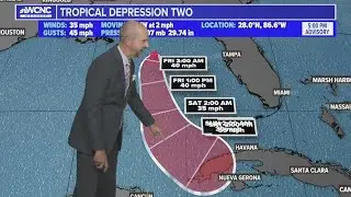 Why the first storm is Tropical Depression 