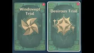 Windswept Trial and Desirous Trial | Misty Dungeon | Genshin Impact