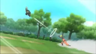 NARUTO TUSUK BOKONG GURU KAKASHI DARI BELAKANG