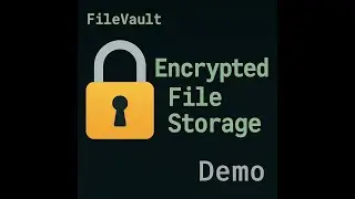 FileVault Demo – Secure File Storage with Compression and Encryption (Python - TUI)