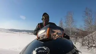Hot Winter in Siberia! Welcome to Snow Paradise! Snowmobiling