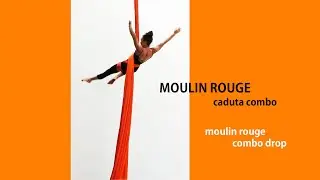 Caduta moulin rouge Tessuti aerei #aerialsilk #acrobaticaaerea #danzaaerea #circotorino