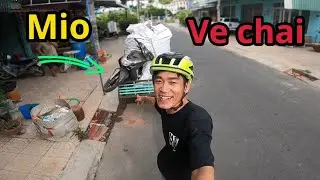 3khiastunt đi mua xe ve chai , Mio huyền thoại một thời giờ thành xe phế liệu