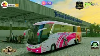 JOÃO MONLEVADE X CARLOS CHAGAS / MARCOPOLO PARADISO G7 1350 VOLVO / MAPA ORB 1.46 / #ets #steam #ats