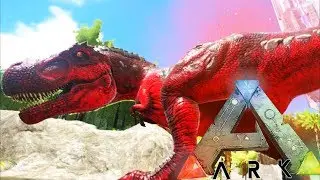 T-REX TAMING - ARK SURVIVAL EVOLVED MODDED SMP #10 | JeromeASF