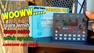 Suara nyeess buanget_sound card CENTECHIA V8S yang lagi viral langsung cek sound ,