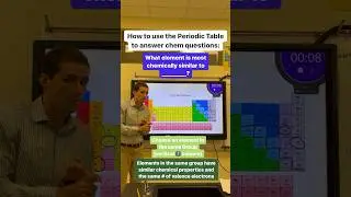 How to use the Periodic Table to answer Chem questions #science #chemistry