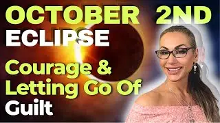 October 2 Eclipse: Step Outside Comfort Zone & Let Go of Guilt - Channelled Messages - Pick A Card