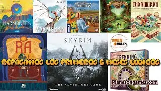 Repaso a los 6 primeros meses lúdicos del año | Owen Rules