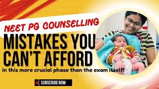 NEET PG Counselling- Make intelligent choices! #neetpg #neetpgcounselling #inicet