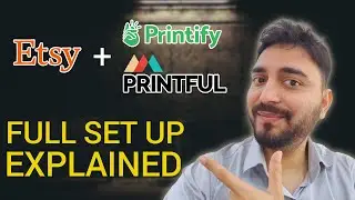 How To Connect Etsy To Printify and Printful in Hindi 2024 