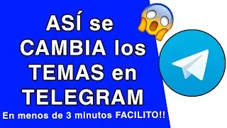 Como CAMBIAR de TEMA en TELEGRAM