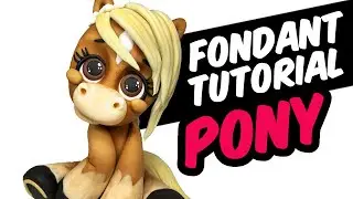 Fondant tutorial | PONY | cake topper