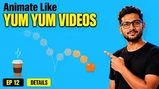 12. Yum yum video creating in After Effects