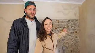 CHALLENGES RESTORING STONE WALLS inside our home in Portugal