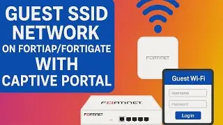 How to create a Guest SSID Network on FortiAP/FortiGate with Captive Portal+Email Collection