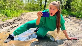 Fără SEMNAL în PĂDURE😱/ VIAȚA 😎CONTROLATĂ ❌de TELEFON 📱