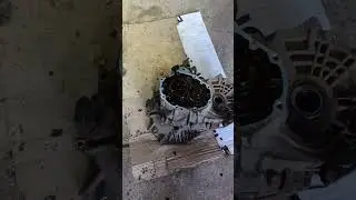 снятие КПП хендай акцент без снятия подрамника)