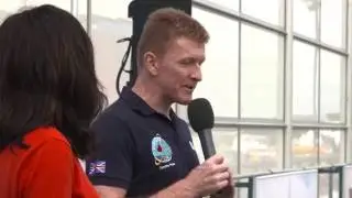 Tim Peake at Future's Day 2016 - Farnborough International Airshow 2016
