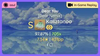 osu! | Kasztanoo | DJ Genericname - Dear You [Dear Nemis] +DT | FC!