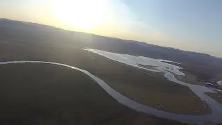 Расслабляющее видео, про сахалинской небо. В кадре Стародубское, Долинск, оз. Лебяжье...