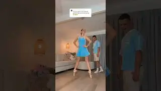 LIFE AS A BALLET DANCER! 🤣😩 - #dance #trend #viral #couple #funny #ballet #challenge #game #shorts