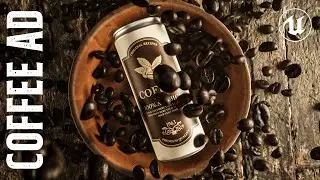 Coffee Drink - Unreal Engine Simulation Fake Ad