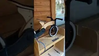 @wishbonedesign1 #modular #bike made from #sustainability sources #materials #CapCut #toy #bicycle