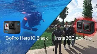 GoPro Hero10 vs Insta360 Ace Pro  |  Underwater Test