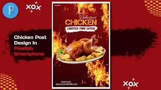 Chicken 🐔 Post Design in Pixellab | On Mobile | M S D Official