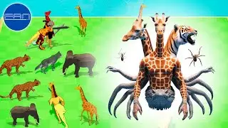 DNA Evolutin - Animal Merge & Fight