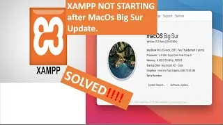 Xampp Not Working After macOs Big Sur Update Solved
