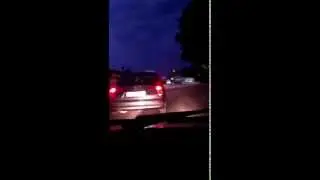 Пробки в Украине из за постов ГАИ и Нацгвардии