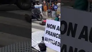 Pro-Palestine supporters block roads in Paris, demanding sanctions on “Israel”