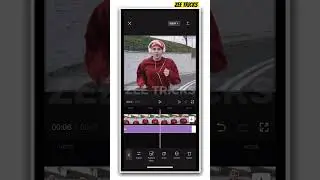Blur Video Background in Capcut 