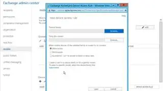 Exchange 2013 Clients and Mobile Device Management