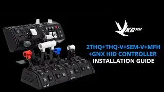 VKB NXT Hardware guide - Building a SEM-V+THQ-V+2THQ+GNX HID controller+MFH
